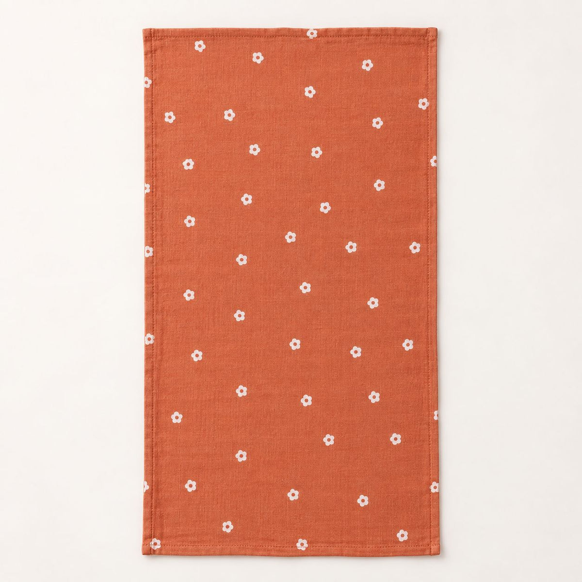 Cotton Muslin Baby Bath Towel 75x150 cm - Daisy Daze Print | Newborn & Infant