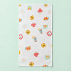 Cotton Muslin Baby Bath Towels 75 x 150 cm -  Safari Snuggles Print | Newborn & Infant