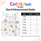 Cotton Muslin Knot Baby Jabla - Citrus Bloom Print | 0-3 Months