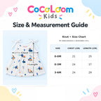Cotton Muslin Knot Baby Frock - Crane Crew Print | New Born