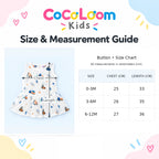 Cotton Muslin Baby Frock - Crane Crew Print | Button Closure | 0-3 Months