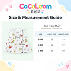Cotton Muslin Knot Baby Frock - Farm Buddies Print | New Born