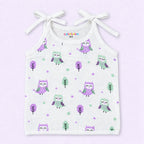 Cotton Muslin Knot Baby Jabla - Little Hoots Print | 0-3 Months