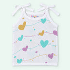 Cotton Muslin Knot Baby Jabla - Love Lines Print | New Born