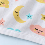 Cotton Muslin Knot Baby Jabla - Twinkle Sky Print | New Born
