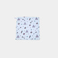 Boho Bloom Baby wipes in white printed with colorful patterns